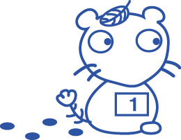 ムジナもんゼッケン１