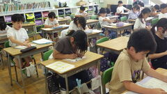 校内硬筆競書会２