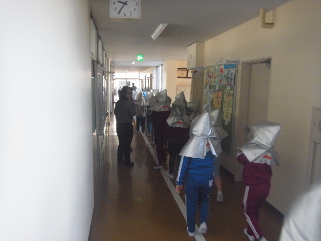 避難訓練【機種依存文字】