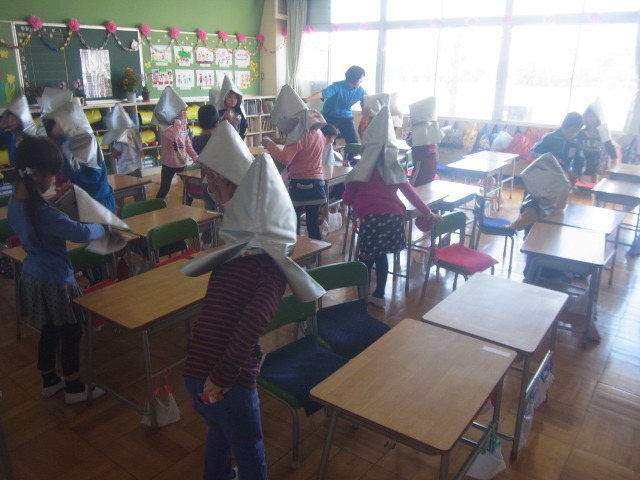 避難訓練【機種依存文字】